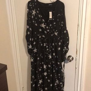 Nasty gal stars maxi dress